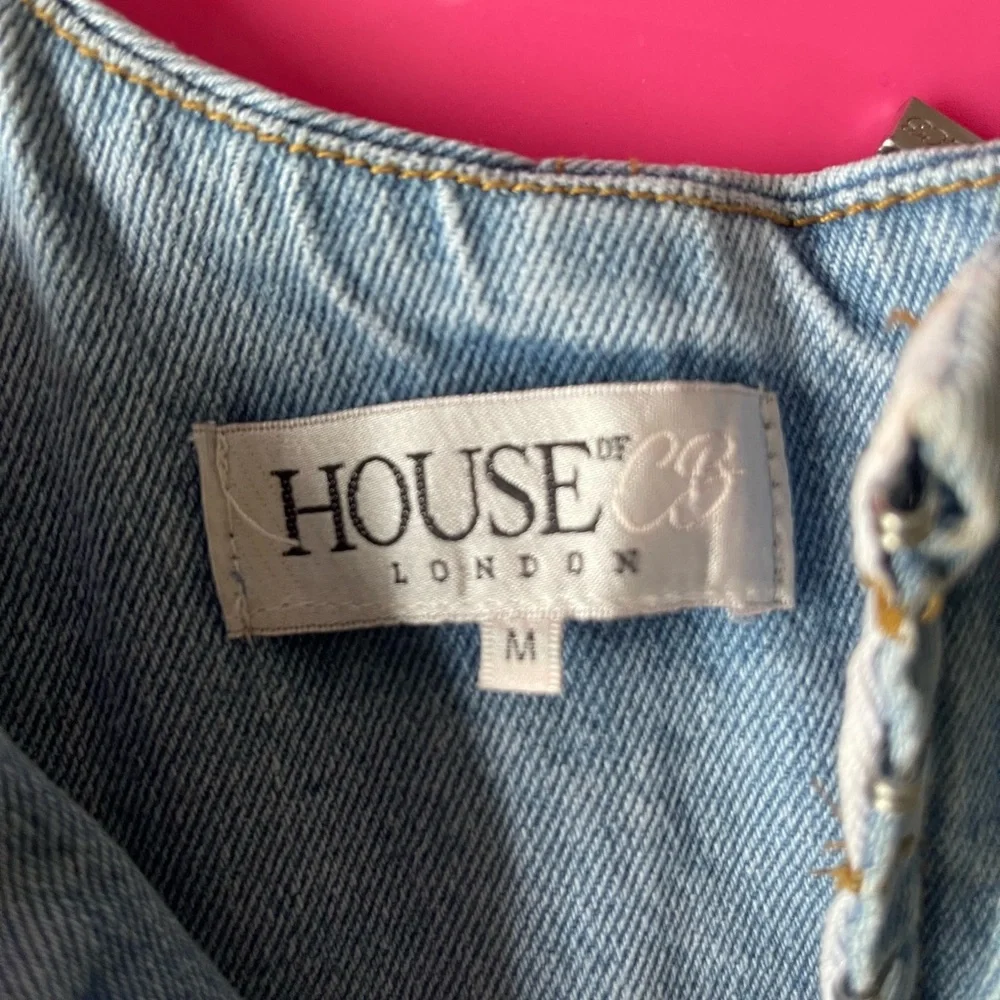House of CB Light Blue Denim Corset Bodysuit - Picture 4 of 4
